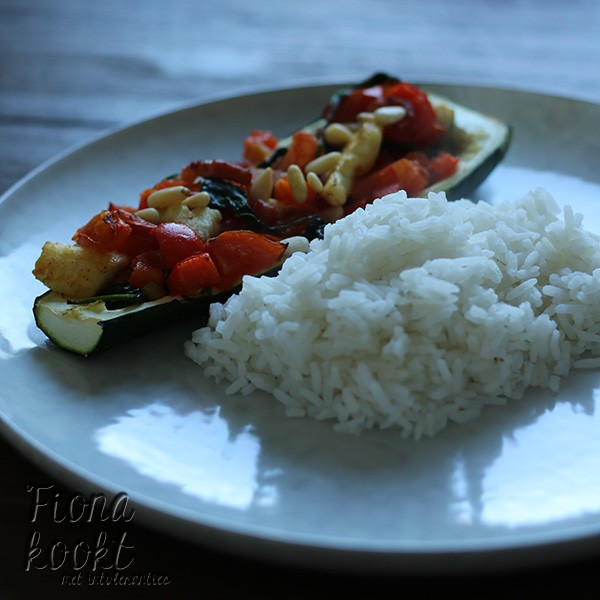Gevulde courgette