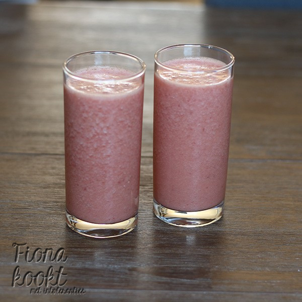 Fruitsmoothie (2 glazen)