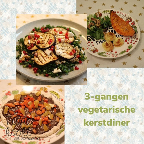 Vegetarisch kerstdiner