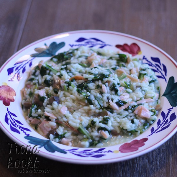Zalm risotto