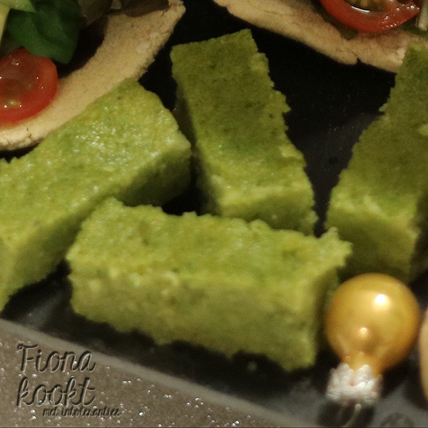 Pesto polenta friet