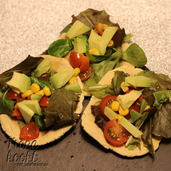 Vegan taco pizza's