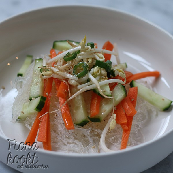 Glasnoedelsalade
