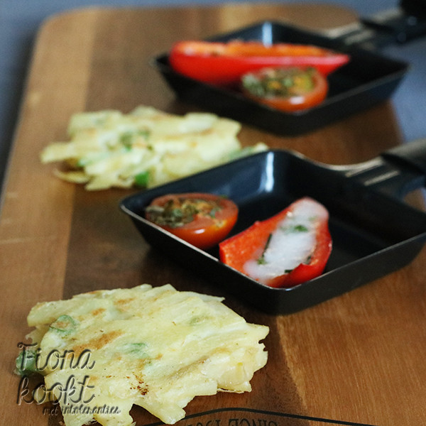 3x gourmetten met groente