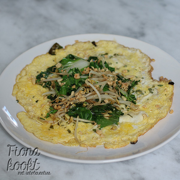 Aziatisch lunch omelet