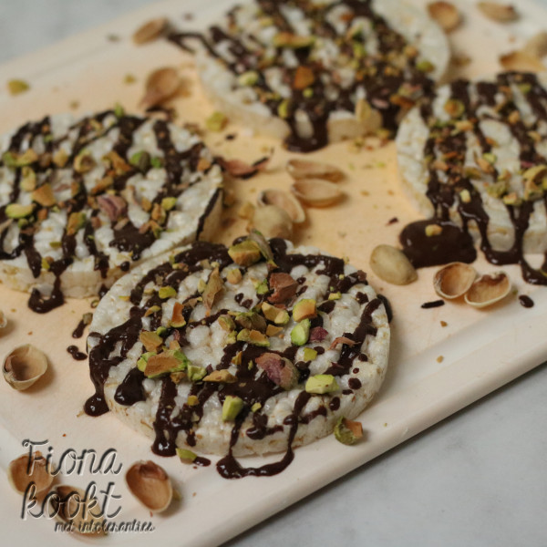Rijstwafels chocolade