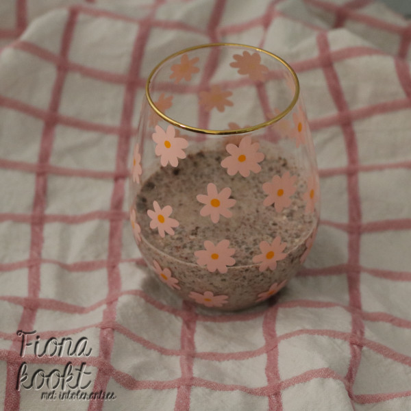 Overnight oat choco kokos